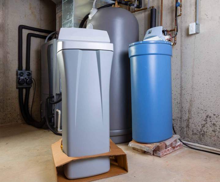 Nous installons les adoucisseurs d’eau.